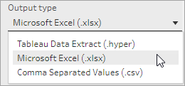 Output flow data to a Microsoft Excel worksheet file