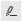 Two-way highlight icon, a pen with a line drawn under it.